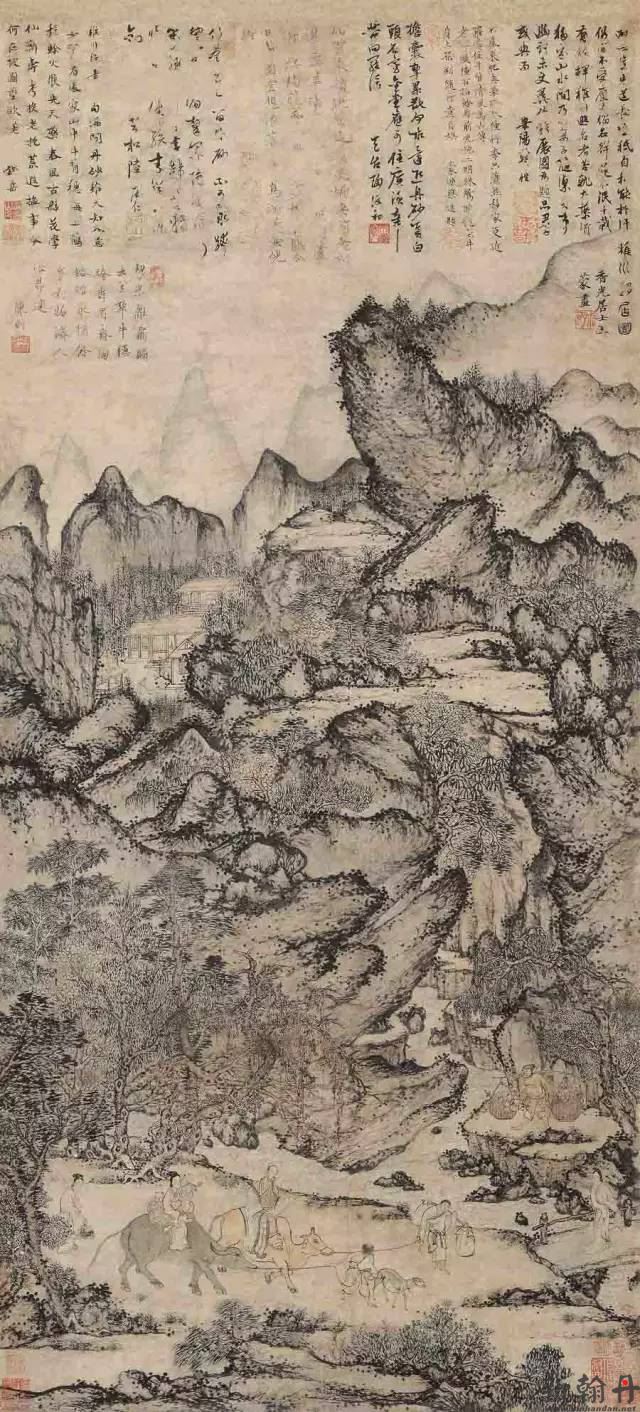 添加字画 王蒙《稚川..