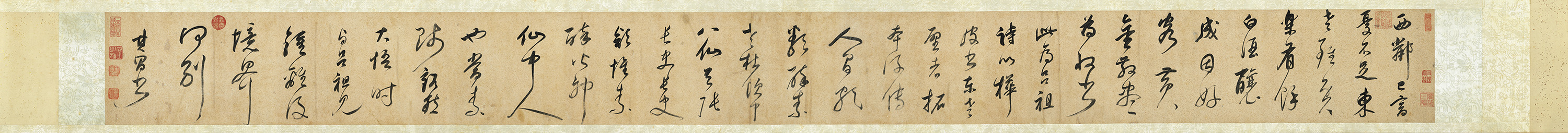 明代 董其昌书吕仙诗..