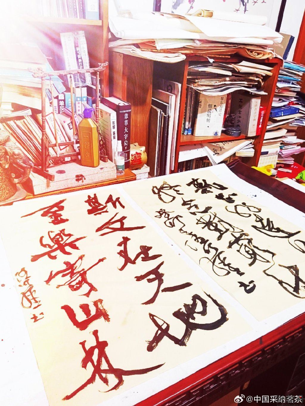 伍明强书法家书法作品..