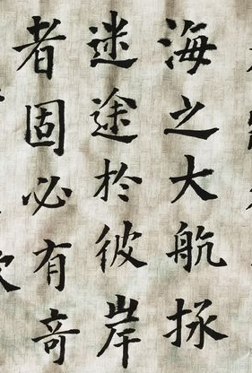 书法学习贵在坚持 坚持是一种天赋