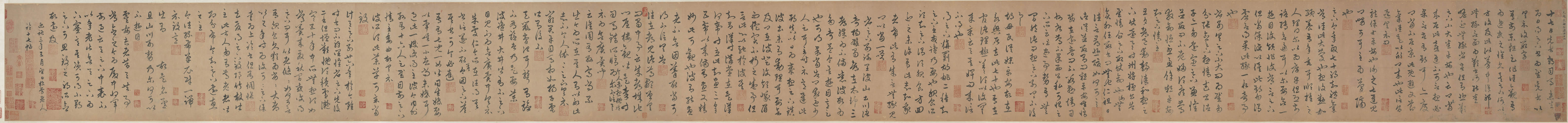 赵孟頫 临十七帖卷 高清图片