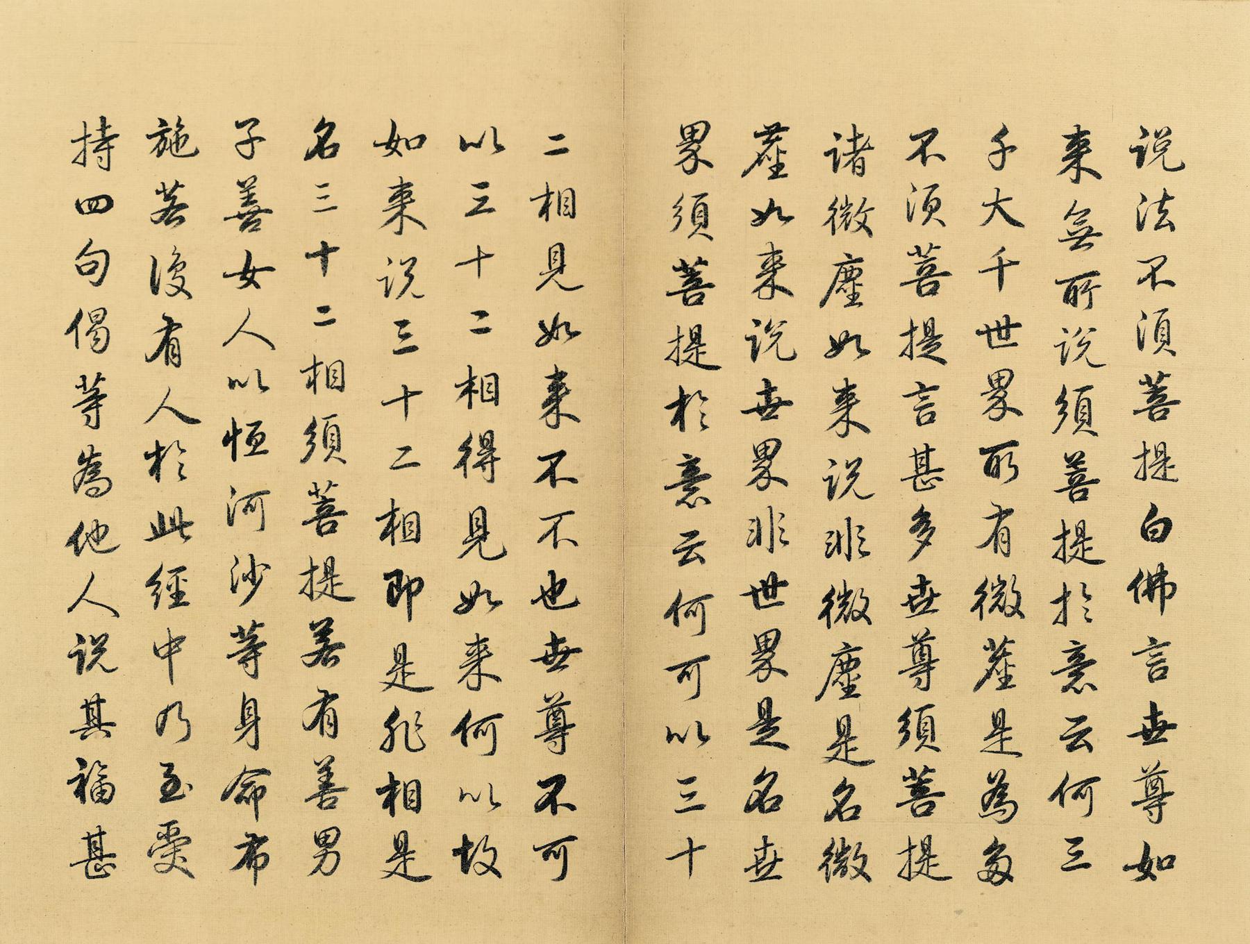 胤禛 金刚波若波罗蜜经 书法