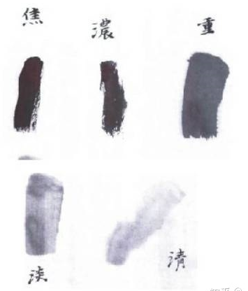 浓墨干枯湿 这么多墨色你喜欢哪个