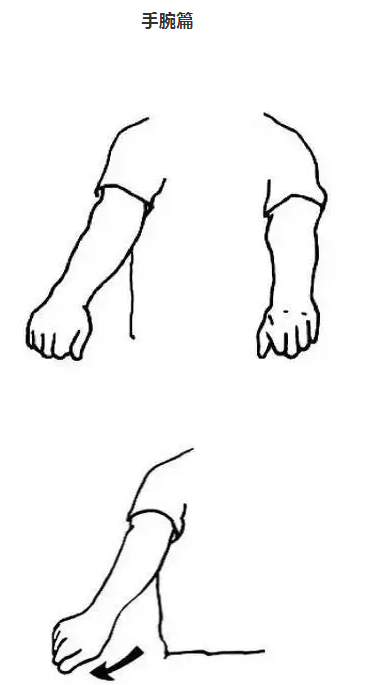 练书法久了如何放松 手腕及颈部活动方法
